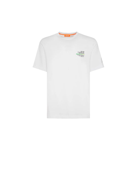 T-Shirt Uomo Suns Paolo Planet - White
