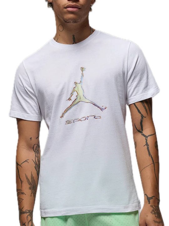 Jordan Sport Men's Dri-Fit T-shirt - White Black