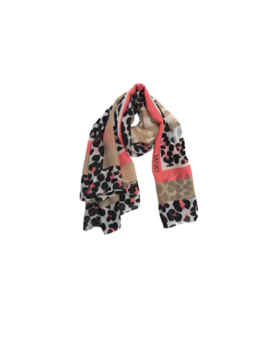Ecs Foulard Mix Animalier - Cloudy Coral