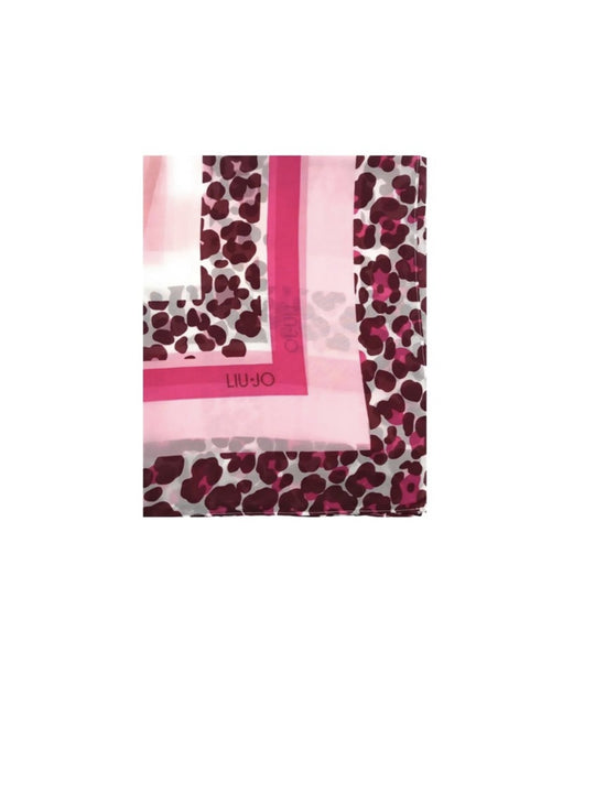 Ecs Foulard Mix Animalier - Pink Berry