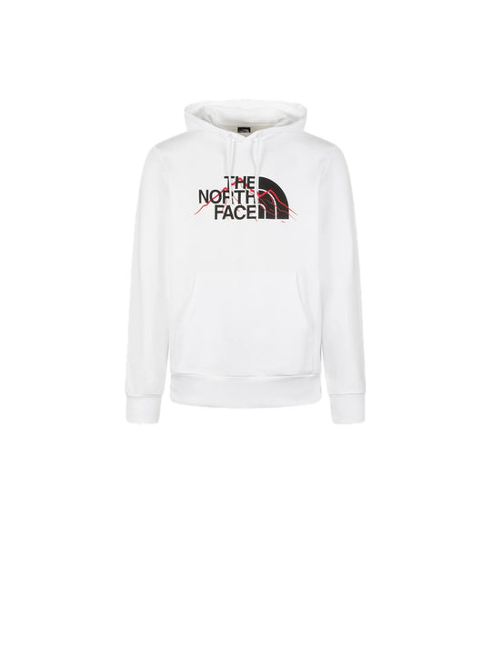 M Mountain Line Hoodie - Tnf White