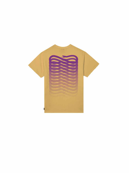 T-shirt Ribs Classic - Yellow