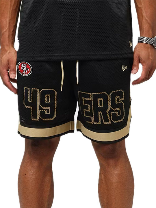 Shorts San Francisco 49ers NFL Mesh - Black