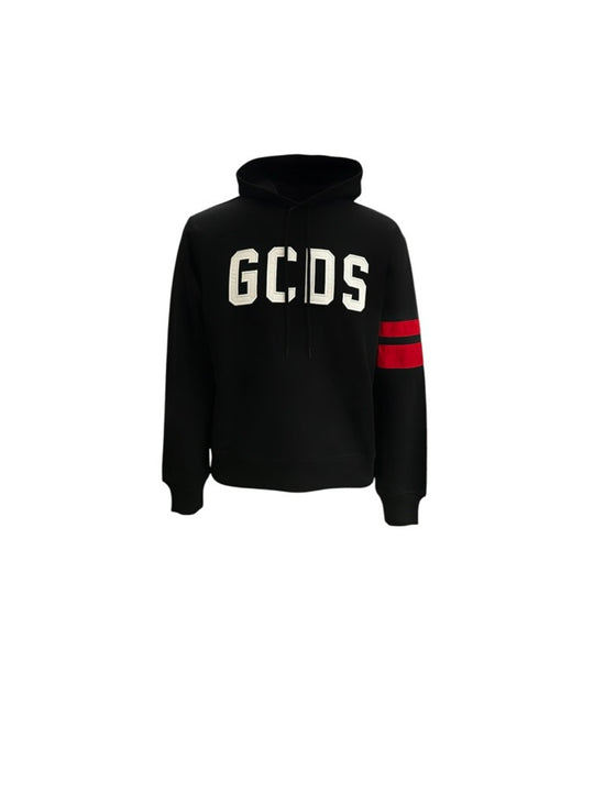 Logo Regular Hoodie - Black