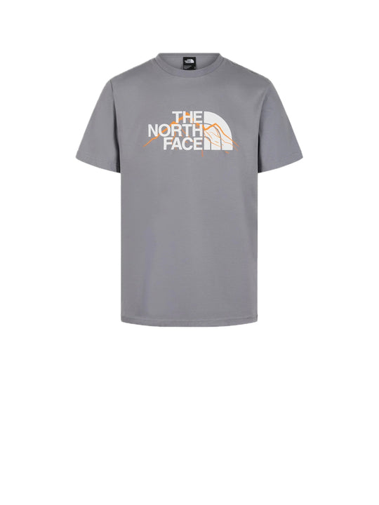 M Mountain Line S/s Tee - Tnf White