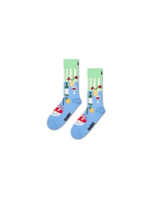 Dinner Sock - Light Blue
