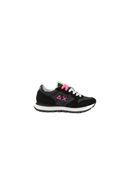 Ally Solid Nylon - Nero/Fuxia Fluo