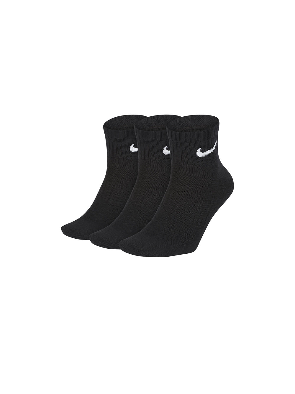 Everyday lightweight ankle training socks (3 pairs) - black — 1