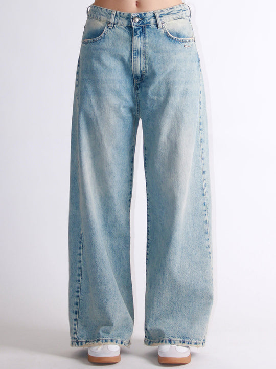 Jeans Palazzo Superpocket - Colore Unico