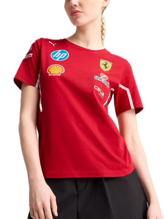 Sf Team Tee Wn - Dark Cherry