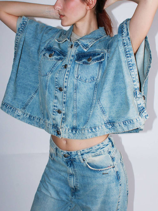 Mantella Denim - Colore Unico