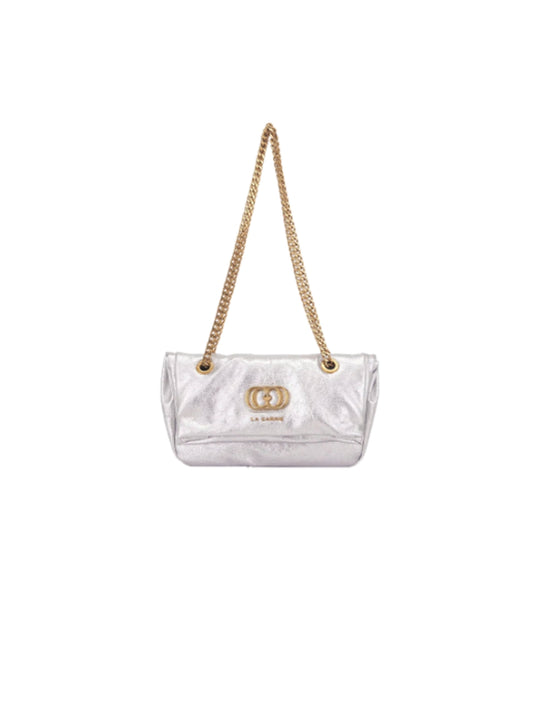 Lumi Mini Shoulder Bag Synthetic - Silver