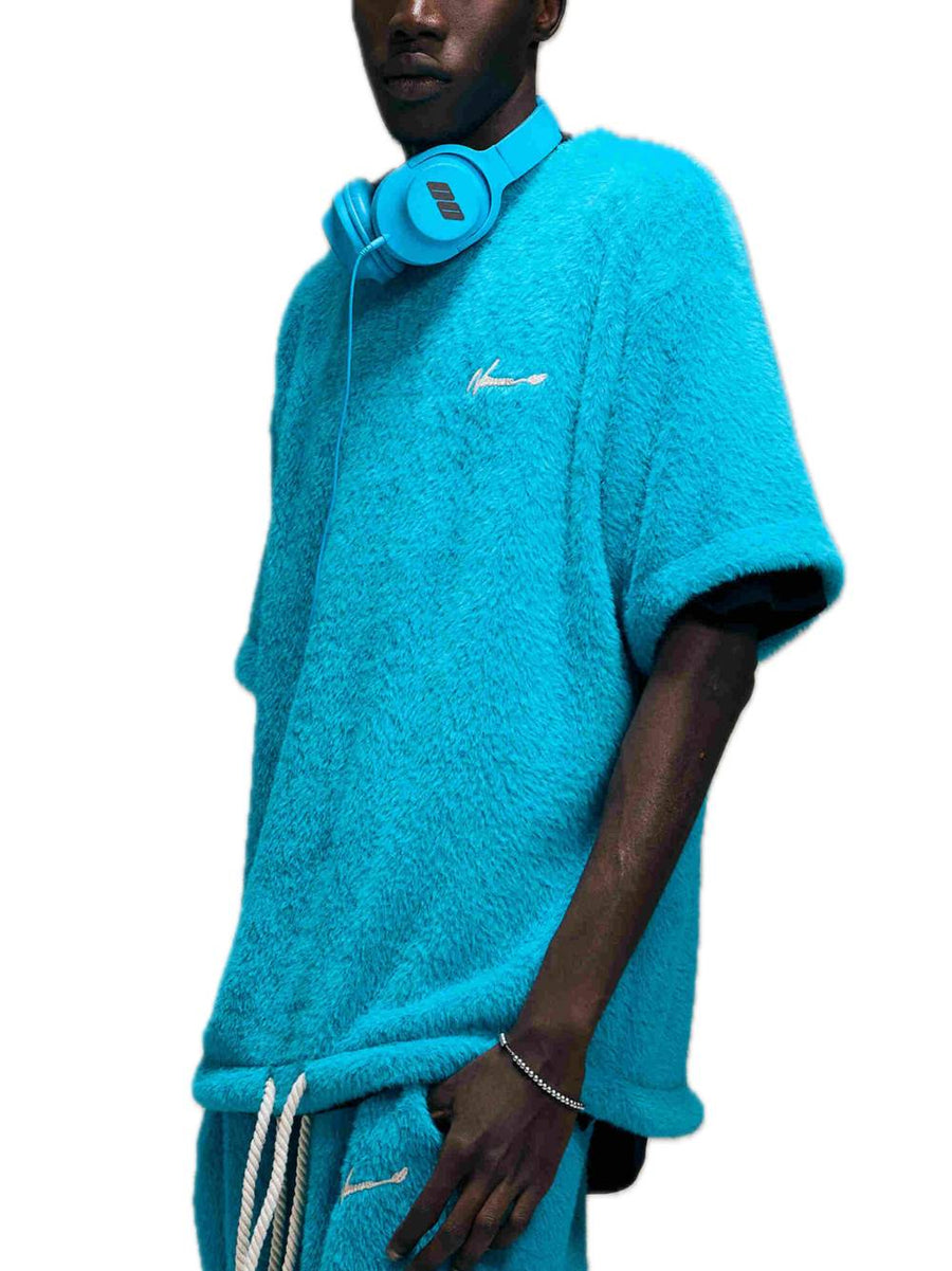 Fluffy Tee - Alaska Blue — 2