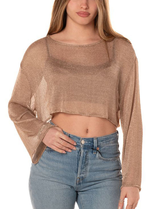 Blusa Rete - Oro Rosa