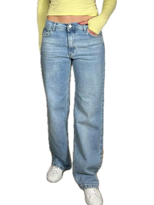 Moscova Pantalone Palazzo - Denim