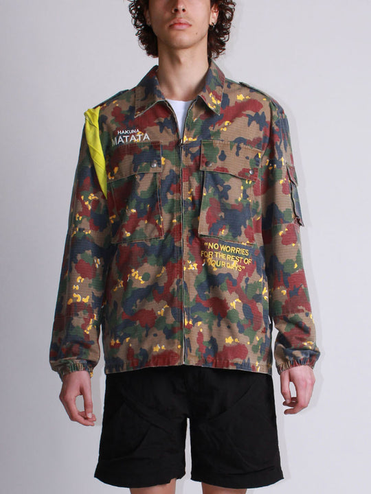 Giacca Camu Ricamo - Colore Unico