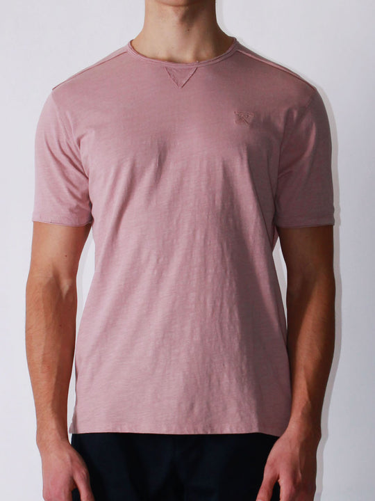 T-Shirt Paricollo M/M - Rosa Antico