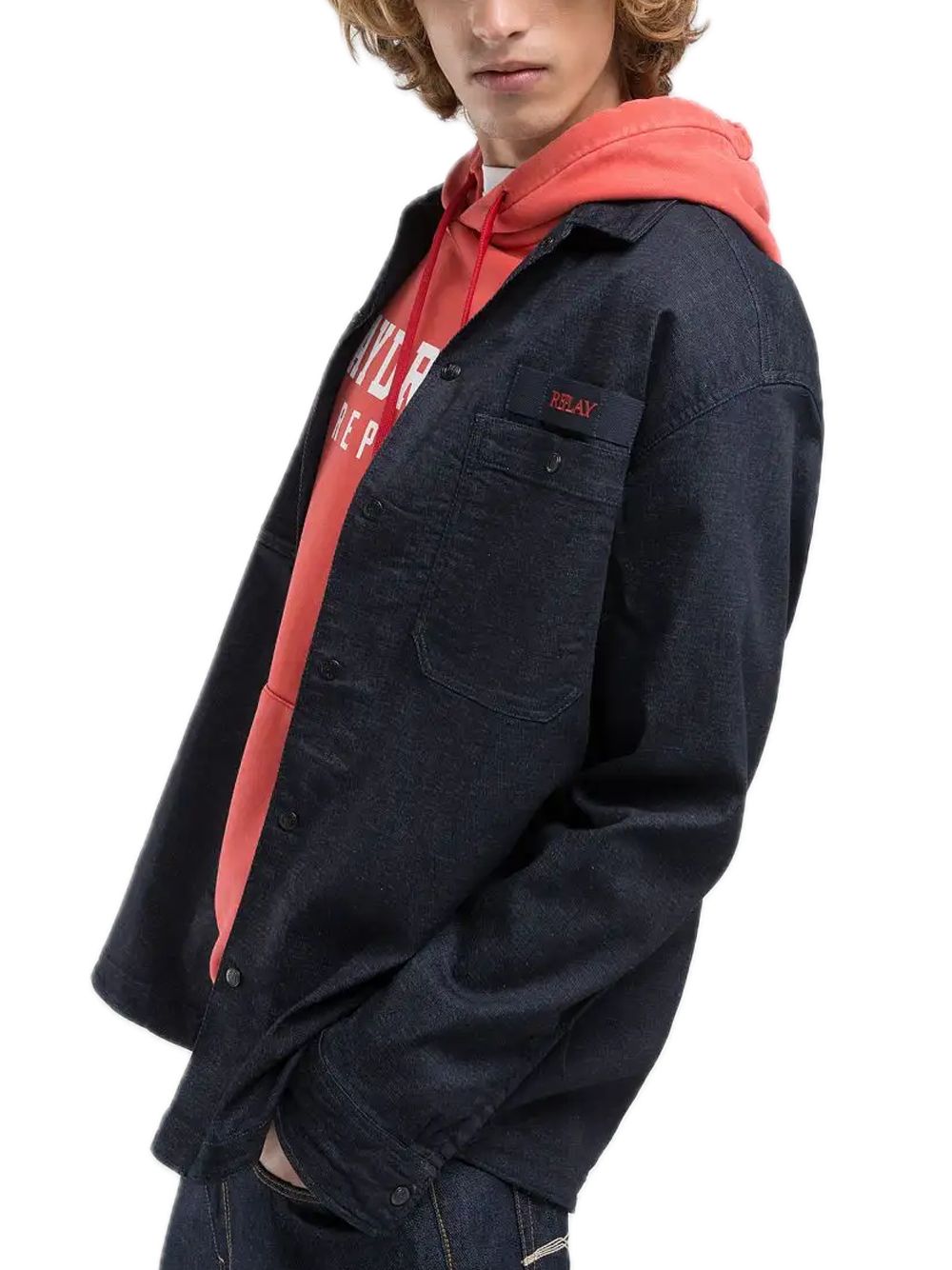 Denim Shirt - Dark Blue — 3