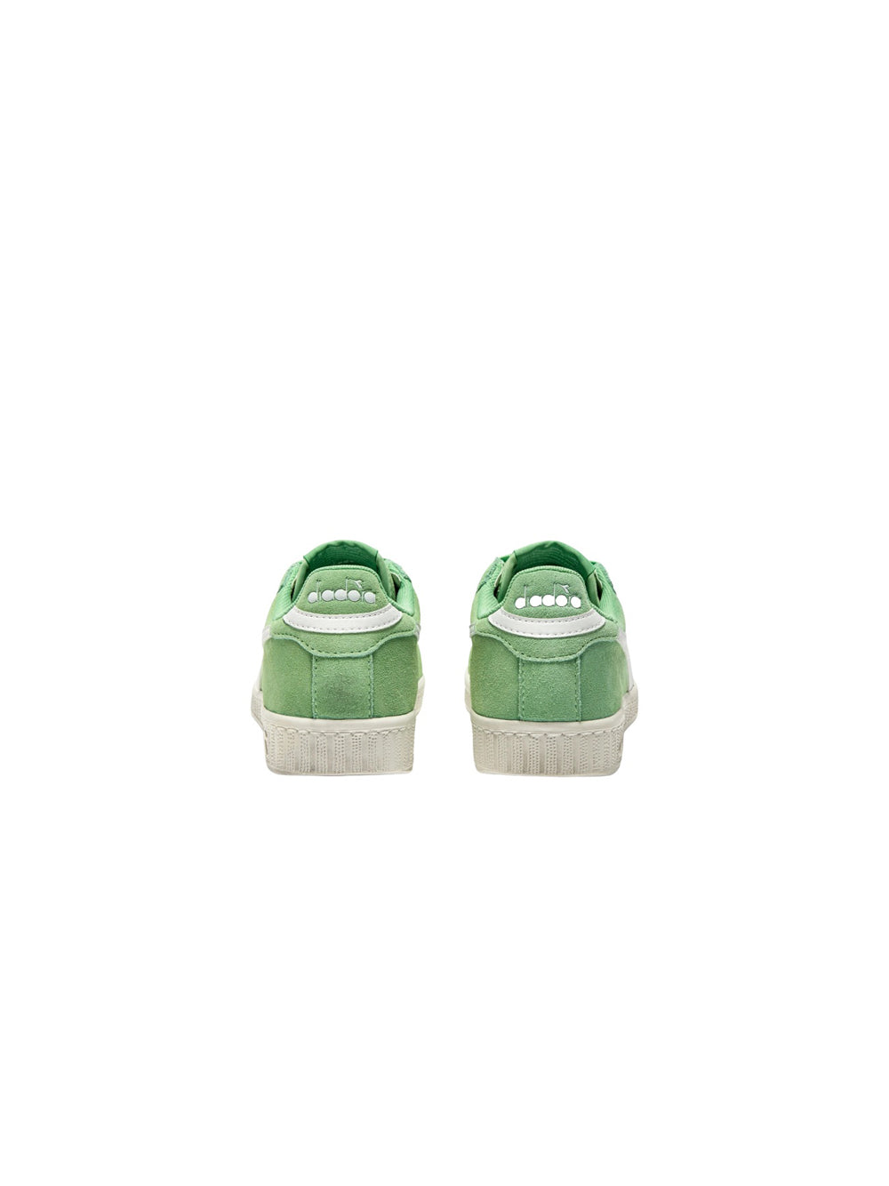 Game L Low Suede Waxed - White/Pistachio Green — 2