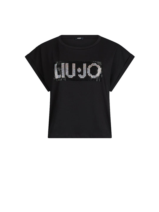 ECS T-Shirt Moda  S/M LJ - Nero