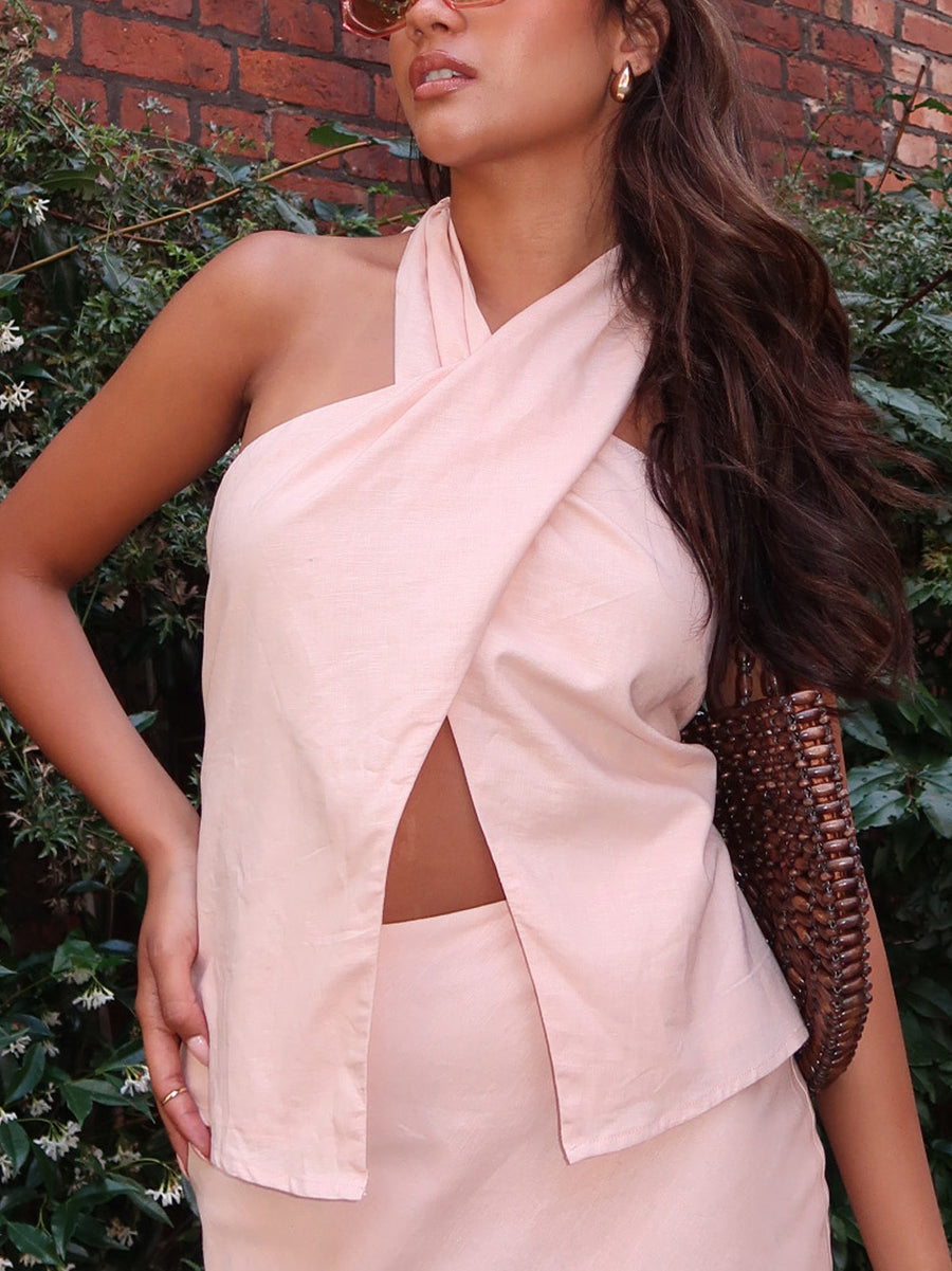 Ladies Top - Nude Peach