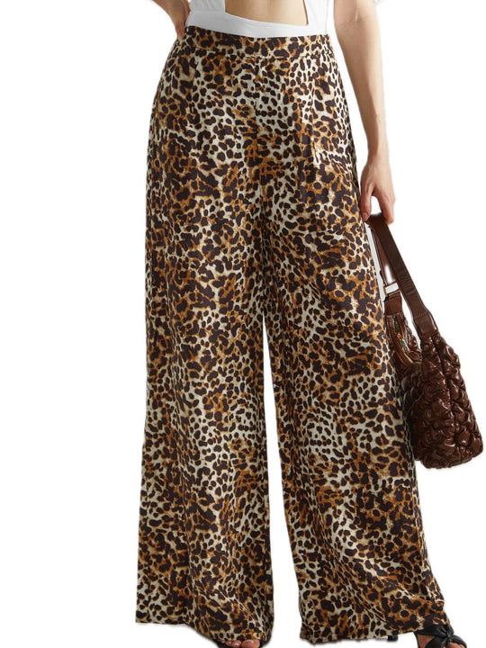Ladies Trousers - Leopard