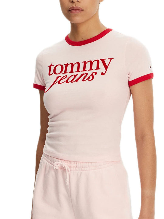 TJW Slim SH Script Ringr Tee EXT - Precious Pink