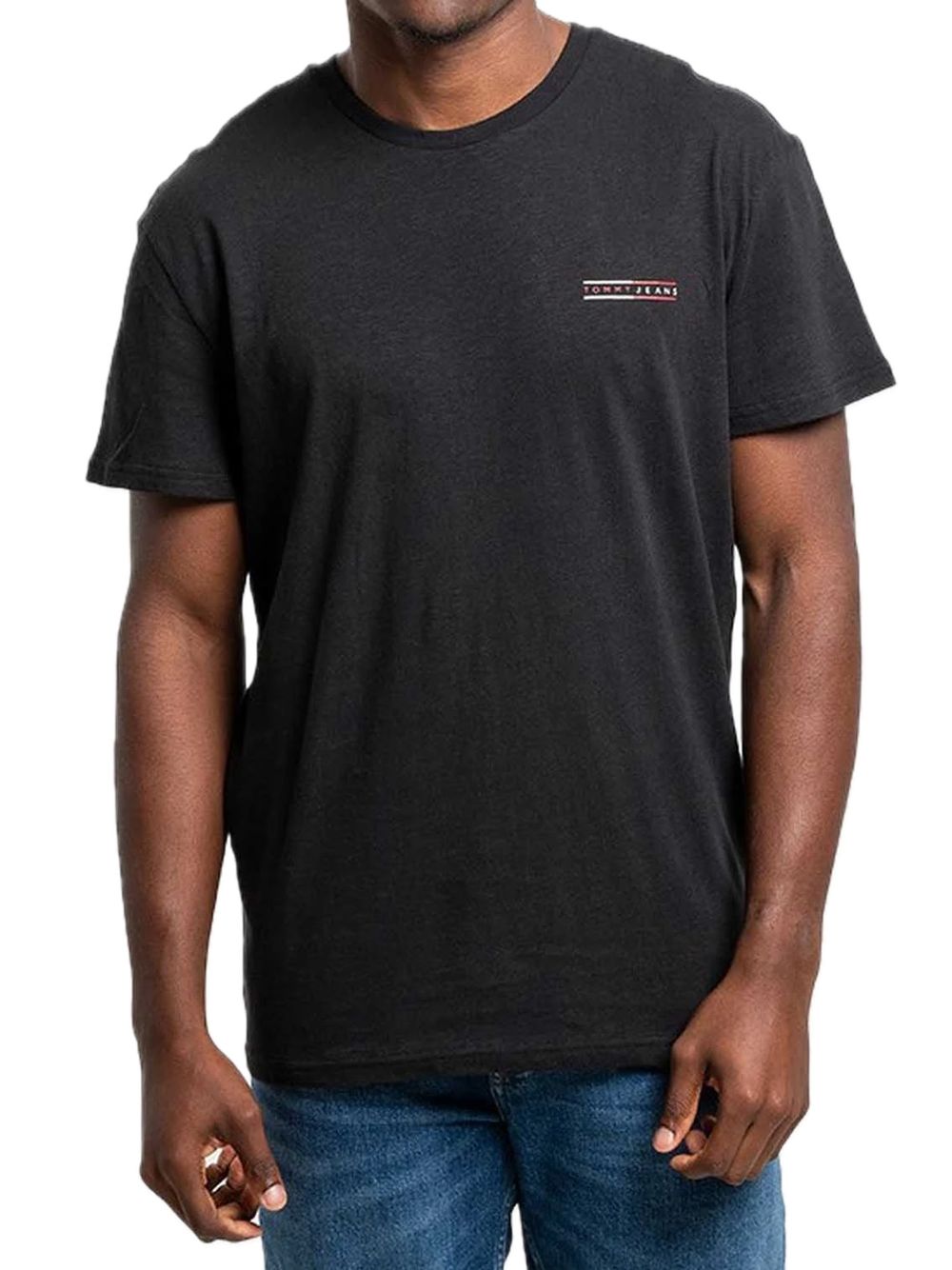 TJM Reg Graphic Slub - Black — 1