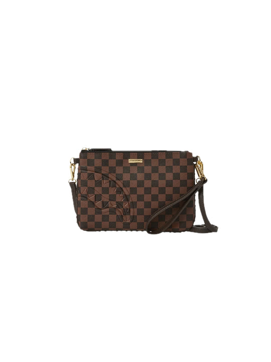 CORE EMBOSS CHECK POUCHETTE