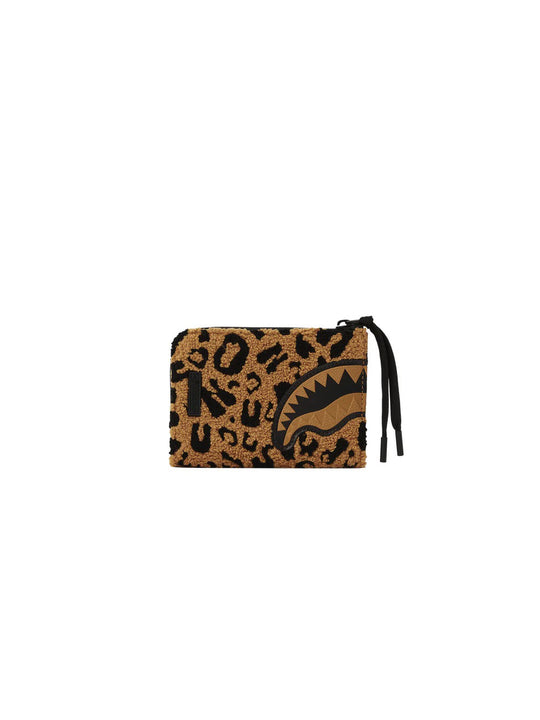 Chenille Cheetah Wallet