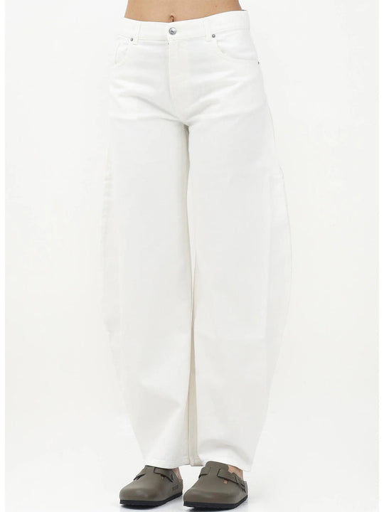 Pantalone Jeans - Bianco