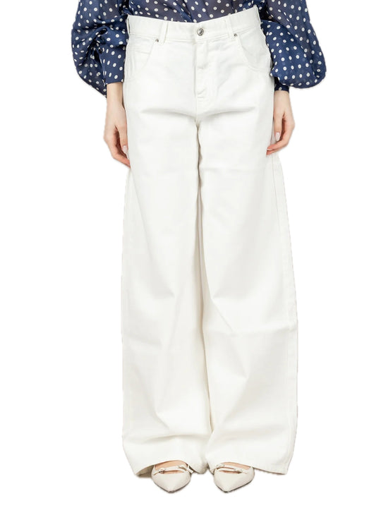 Pantalone Jeans Mia - Bianco
