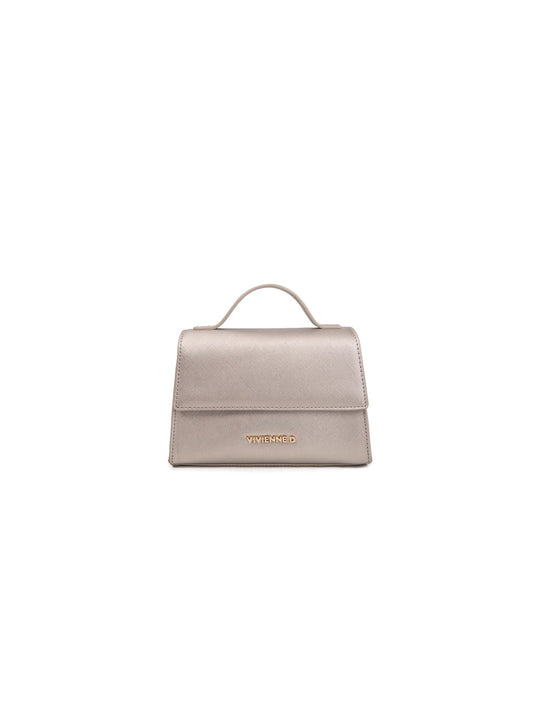 Micro Bag Saffiano - Argento