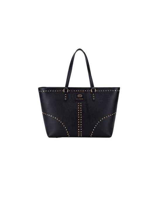 Frivolous Big Shopper Tumbled Leather - Black