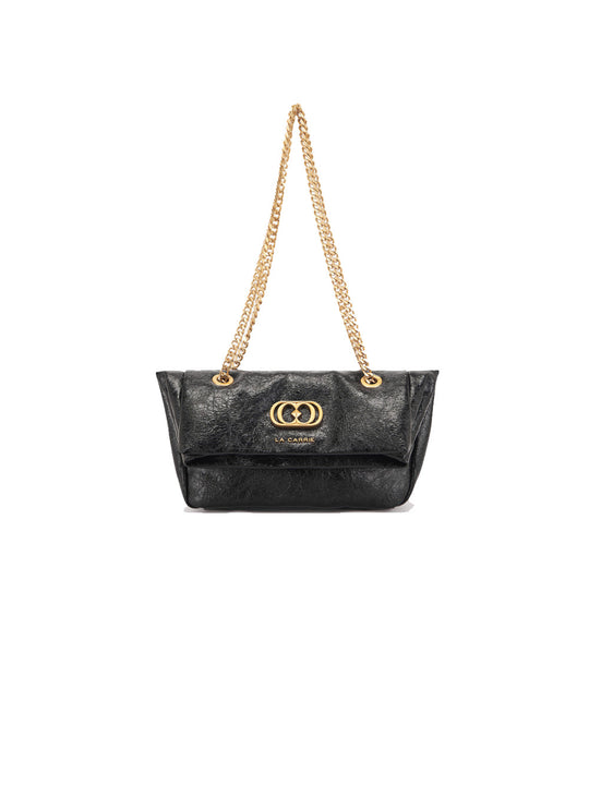 Lumi Mini Shoulder Bag Synthetic - Black
