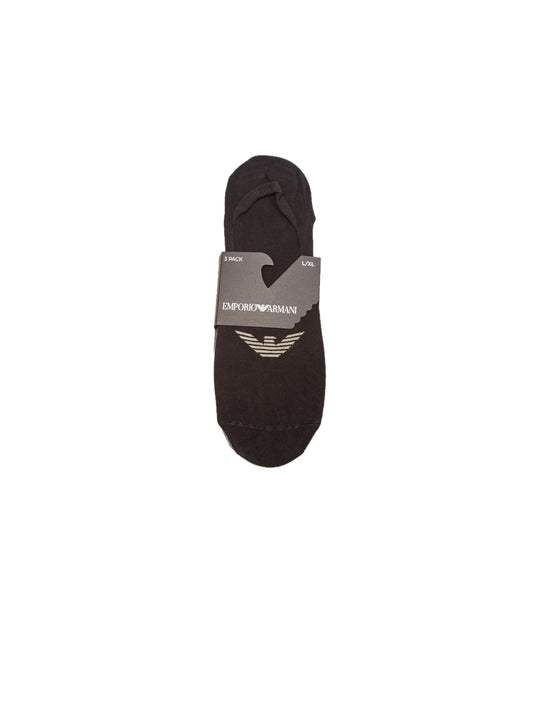 Set Calze 3 Pack Socks Invisibile - Black/White/Melange