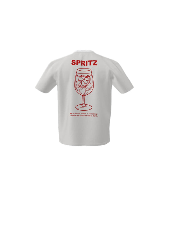 T-shirt Dritta Spritz - Panna