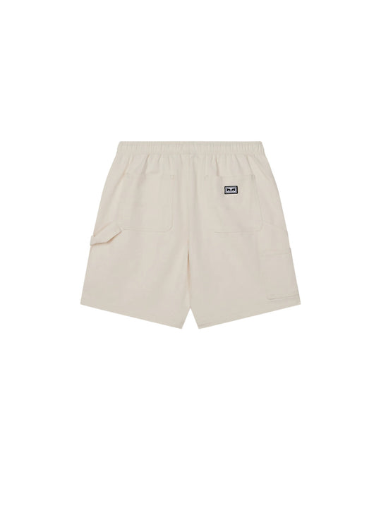 Easy Denim Carpenter Short - Unbleached Faced Wash