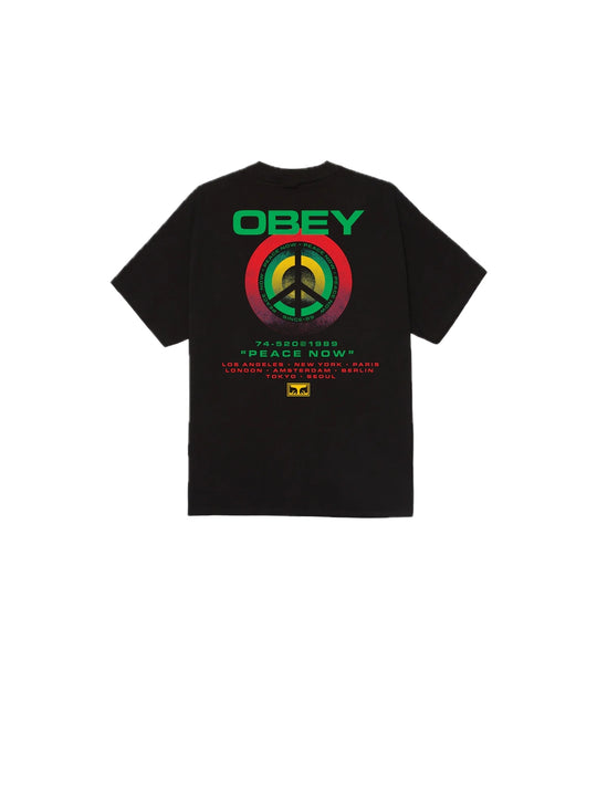 Obey Peace Target - Black