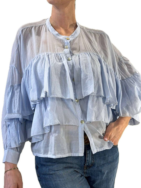 Camicia Gale - Celeste