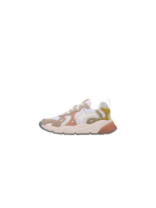 Sarah W Suede Nylon - Beige Stone Apricot