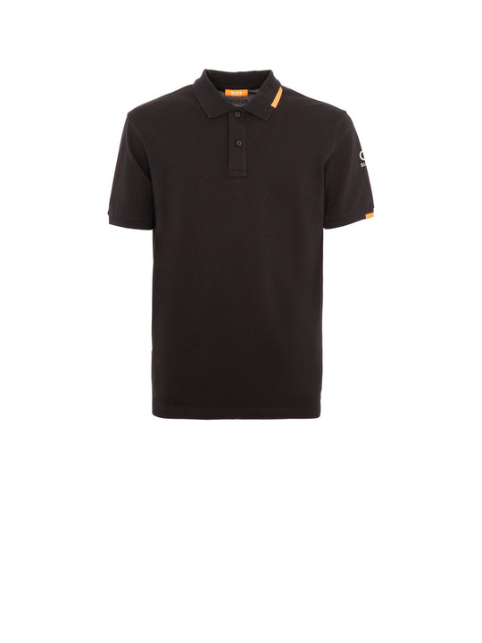 Polo Federico Tag - Black