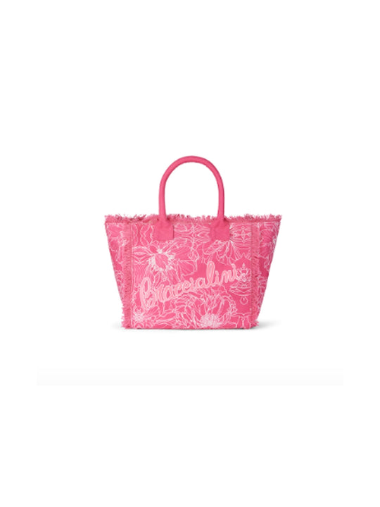 Borsa Braccialini Summer Polisynt - Fiori Fuxia