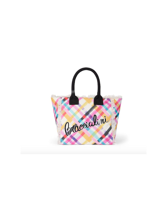 Borsa Braccialini Summer Polisynt - Tartan