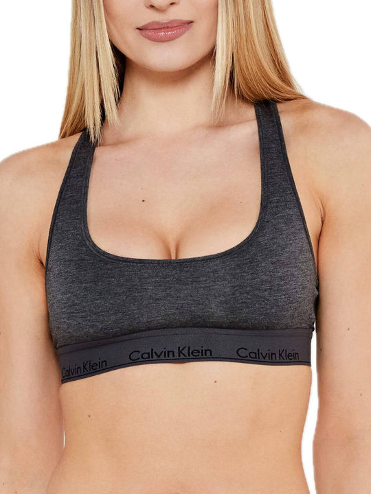 Unlined Bralette - Grey Wb