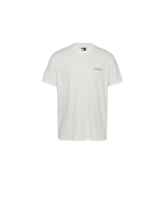 TJM Reg Graphic Slub Tee  - Ecru