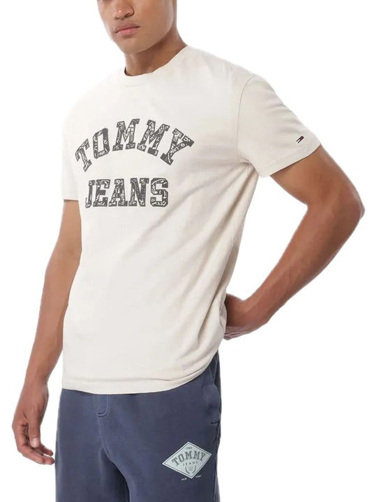 TJM Regular Paisley College Tee EXT - Newsprint