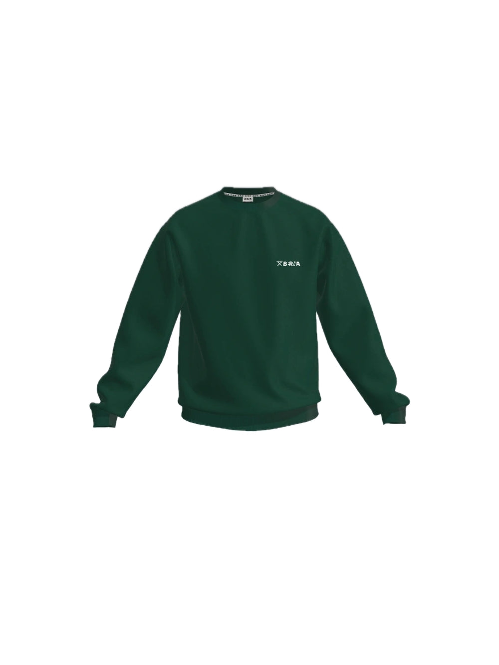 Basic Fleece Crew Neck - Evergreen — 1