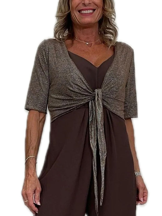 Coprispalle Lurex - Moro