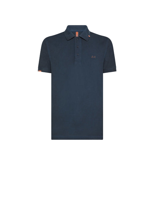 Polo Special Dyed Beach S/S - Navy Blue
